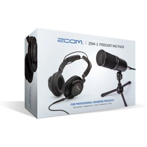 Micrófono Zoom ZDM-1 - Negro - Micrófono para Podcasts Micrófono Zoom ZDM-1 - Negro - Micrófono para Podcasts