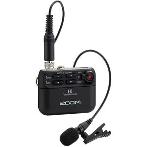 Zoom F2 Compact Field Audio Recorder with Lavalier Microphone Zoom F2 Compact Field Audio Recorder with Lavalier Microphone