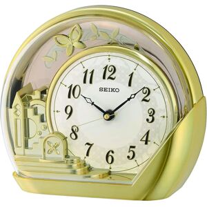 Seiko QXN232G Gold Mantel Clock - Clock Seiko QXN232G Gold Mantel Clock - Clock
