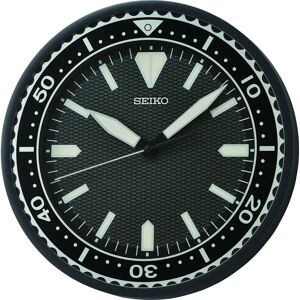 Seiko QXA791K Wall Clock - Modern Black Quartz Seiko QXA791K Wall Clock - Modern Black Quartz