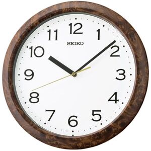 Seiko QHA014B Dark Brown 32cm Wall Clock - Wall Clock Seiko QHA014B Dark Brown 32cm Wall Clock - Wall Clock