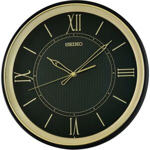 SEIKO Wandklok - Zwart - Quartz - Keuken, Kantoor, Woonkamer SEIKO Wandklok - Zwart - Quartz - Keuken, Kantoor, Woonkamer