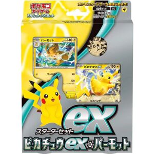 Pokémon Pokémon Card Game Scarlet & Violet Starter Set ex Pikachu ex & Permot - Card Game Starter Set Pokémon Pokémon Card Game Scarlet & Violet Starter Set ex Pikachu ex & Permot - Card Game Starter Set