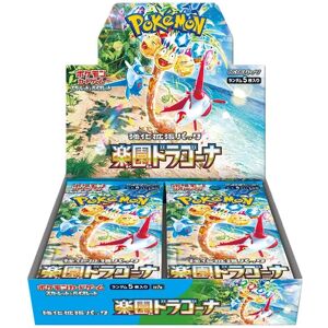 Bandai Pokémon Card Game Scarlet & Violet Expansion Pack Paradise Dragona Box - 30 Pcs Bandai Pokémon Card Game Scarlet & Violet Expansion Pack Paradise Dragona Box - 30 Pcs