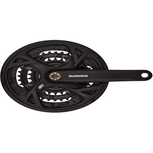 Shimano Bike Crankset - FC-M371 175mm 48/36/26t Black Shimano Bike Crankset - FC-M371 175mm 48/36/26t Black