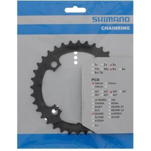 Shimano Deore FCM590 9-Speed Chainring - Black Shimano Deore FCM590 9-Speed Chainring - Black