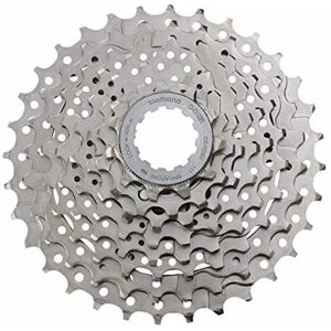 Shimano HG50 8-Speed Cassette - 11-34t Silver - Cassettes Shimano HG50 8-Speed Cassette - 11-34t Silver - Cassettes