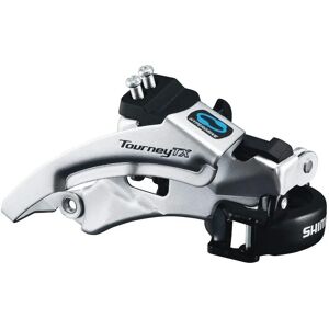 Shimano FD-TX800 Tourney Derailleur - 3x7/8 Speed, Dual Pull, Silver Shimano FD-TX800 Tourney Derailleur - 3x7/8 Speed, Dual Pull, Silver