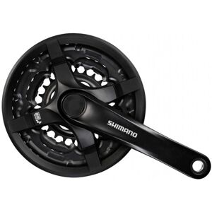 Shimano FC-TY501 Crankset - 170mm, Triple 42/34/24T, Black - Crankset Shimano FC-TY501 Crankset - 170mm, Triple 42/34/24T, Black - Crankset