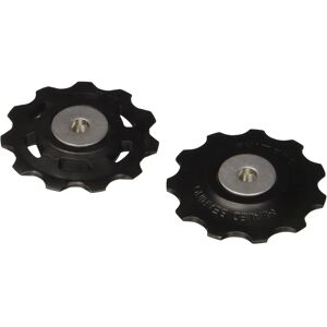 Shimano Deore XT Tension & Guide Pulley Set - Black - Bike Derailleur Pulley Set Shimano Deore XT Tension & Guide Pulley Set - Black - Bike Derailleur Pulley Set