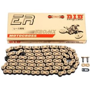 Chaîne de transmission D.I.D 520MX - Renforcée pour tout-terrain Chaîne de transmission D.I.D 520MX - Renforcée pour tout-terrain