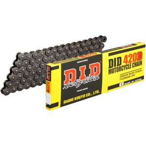 D.I.D Musta 420D Ketju - 104 lenkkiä klipsillä - Ketju & Ratas D.I.D Musta 420D Ketju - 104 lenkkiä klipsillä - Ketju & Ratas