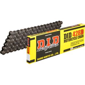 D.I.D Motorrijwielketting 428D - 136 schakels - Zwart/Grijs D.I.D Motorrijwielketting 428D - 136 schakels - Zwart/Grijs