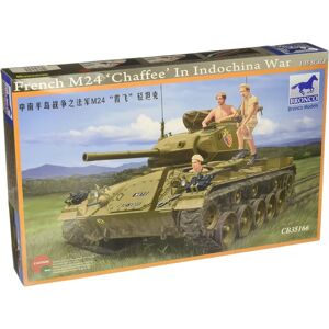 Bronco Models M24 Chaffeein Indochina militaire - Maquette 1:35 - Publicité Bronco Models M24 Chaffeein Indochina militaire - Maquette 1:35 - Publicité