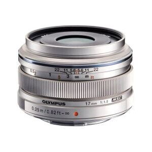 Objectif Olympus 17mm f/1.8 Micro Quatre Trous - Argent Objectif Olympus 17mm f/1.8 Micro Quatre Trous - Argent