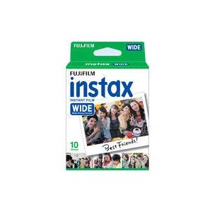 Papel fotográfico instax Wide de Fujifilm - Brillante - 10 hojas Papel fotográfico instax Wide de Fujifilm - Brillante - 10 hojas
