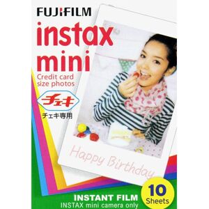 Filme instantâneo Fujifilm Instax Mini - 10 unidades - 86x54mm Filme instantâneo Fujifilm Instax Mini - 10 unidades - 86x54mm