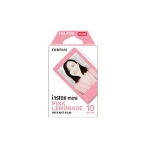 Fujifilm Instax Mini Pink Lemonade - 10 Opnames - Instant foto film Fujifilm Instax Mini Pink Lemonade - 10 Opnames - Instant foto film