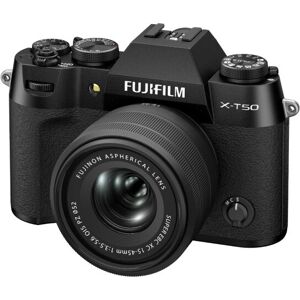 Fujifilm X-T50 - Kit 15-45mm Zwart Fujifilm X-T50 - Kit 15-45mm Zwart