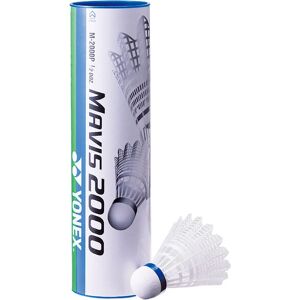 Yonex Mavis 2000 Badminton Shuttlecocks - White - 6-pack Yonex Mavis 2000 Badminton Shuttlecocks - White - 6-pack
