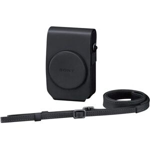 Sony LCSRXG - Leather Camera Case for RX100 - Black Sony LCSRXG - Leather Camera Case for RX100 - Black
