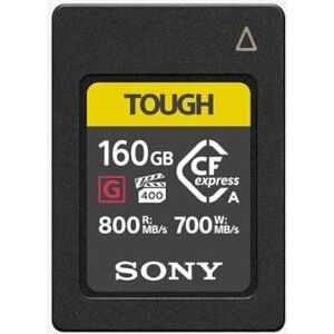 Tarjeta de memoria Sony CEA-G 160GB CFexpress Tipo A - Tarjeta de memoria Tarjeta de memoria Sony CEA-G 160GB CFexpress Tipo A - Tarjeta de memoria