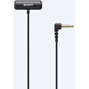 Microphone Lavalier Sony ECM-LV1 Noir - Microphone Lavalier - Publicité Microphone Lavalier Sony ECM-LV1 Noir - Microphone Lavalier - Publicité
