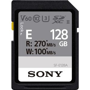 Scheda di memoria Sony SF-E128A 128GB UHS-II V60 - SDXC Scheda di memoria Sony SF-E128A 128GB UHS-II V60 - SDXC
