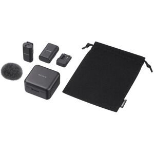 Système micro sans fil Sony ECM-W3S - Microphone, Noir, Compact - Publicité Système micro sans fil Sony ECM-W3S - Microphone, Noir, Compact - Publicité