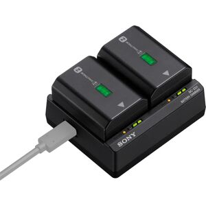 Chargeur de Batterie Sony BC-ZD1 - Double USB-C pour NP-FZ100 - Publicité Chargeur de Batterie Sony BC-ZD1 - Double USB-C pour NP-FZ100 - Publicité