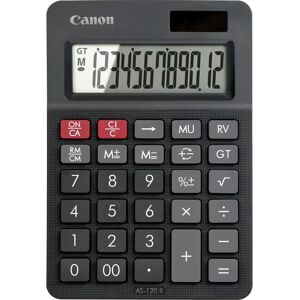 Calculadora de Mesa Canon AS-120 II de 12 Dígitos - Calculadora Calculadora de Mesa Canon AS-120 II de 12 Dígitos - Calculadora