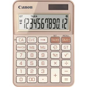 Canon KS-125KB Roosa Kulta Laskin - Työpöytä Canon KS-125KB Roosa Kulta Laskin - Työpöytä