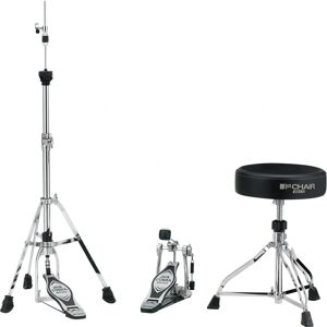 Kit de matériel Tama - Pédale de grosse caisse fiable, support de hi-hat ajustable, siège rond - Kit de matériel - Publicité Kit de matériel Tama - Pédale de grosse caisse fiable, support de hi-hat ajustable, siège rond - Kit de matériel - Publicité