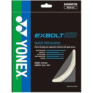 Yonex Exbolt 63 Wit - Badminton-String Yonex Exbolt 63 Wit - Badminton-String