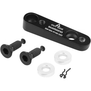 Shimano Black Flat Mount Brake Adapter - 160mm Rear Shimano Black Flat Mount Brake Adapter - 160mm Rear