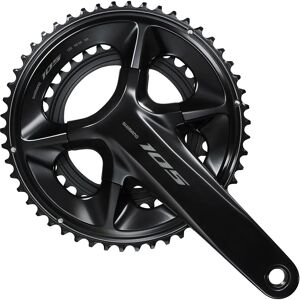 Shimano 105 R7100 Crankset - 52-36T - 165mm - Black - Road Shimano 105 R7100 Crankset - 52-36T - 165mm - Black - Road