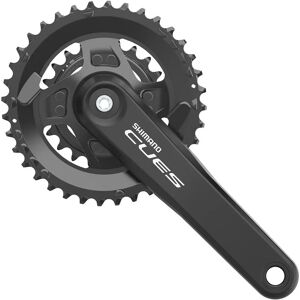 Shimano City Touring Mountain Bike Crankset - 36-22T - Silver - 175mm Shimano City Touring Mountain Bike Crankset - 36-22T - Silver - 175mm