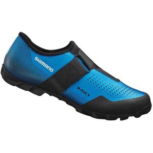 Shimano MX1 MTB Shoes - Blue, Comfort, Reflective Heel - Cycling Shoes Shimano MX1 MTB Shoes - Blue, Comfort, Reflective Heel - Cycling Shoes