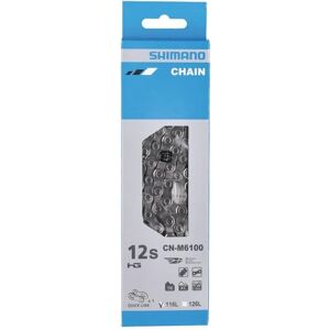 Shimano Deore M6100 Fahrradkette - 12-Gang Silber Shimano Deore M6100 Fahrradkette - 12-Gang Silber