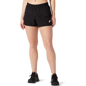 Asics 2012C332 Core 4In Zwarte Sport Shorts - Sport Shorts Asics 2012C332 Core 4In Zwarte Sport Shorts - Sport Shorts