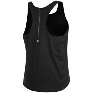 Débardeur de course noir Asics pour femme - Publicité Débardeur de course noir Asics pour femme - Publicité