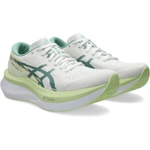 ASICS Magic Speed 4 White / Celadon Running Shoes - Running Shoes ASICS Magic Speed 4 White / Celadon Running Shoes - Running Shoes