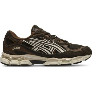 Asics GEL-NYC Unisex Sneakers - Black Coffee/Feather Grey - Sporty Shoes Asics GEL-NYC Unisex Sneakers - Black Coffee/Feather Grey - Sporty Shoes