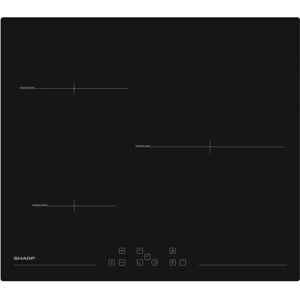 Sharp KH-6I31NT0K - Noir - Plaque à induction - Publicité Sharp KH-6I31NT0K - Noir - Plaque à induction - Publicité
