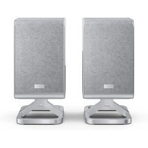 Sharp Wireless Rear Surround Speakers - 200 W, Silver, 2.0.2 - Wireless Connection Sharp Wireless Rear Surround Speakers - 200 W, Silver, 2.0.2 - Wireless Connection