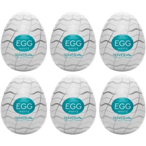 Tenga Egg Wavy II - 6 stycken Tenga Egg Wavy II - 6 stycken