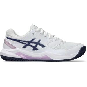 Adidași de tenis ASICS Gel-Dedicate 8 Clay - Alb - Stabilitate și amortizare Adidași de tenis ASICS Gel-Dedicate 8 Clay - Alb - Stabilitate și amortizare