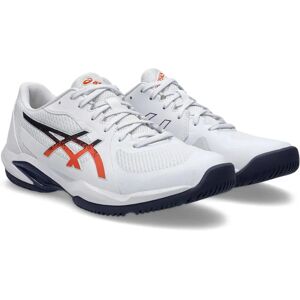 Asics Solution Swift FF 2 White Tennis Shoes - Men Asics Solution Swift FF 2 White Tennis Shoes - Men