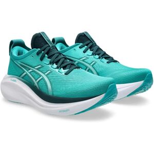 Chaussures Asics Gel-nimbus 27 Bleues - Chaussures de course - Publicité Chaussures Asics Gel-nimbus 27 Bleues - Chaussures de course - Publicité