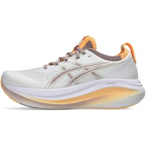ASICS GEL-Nimbus 27 White Orange Running Shoes - Running Shoes ASICS GEL-Nimbus 27 White Orange Running Shoes - Running Shoes